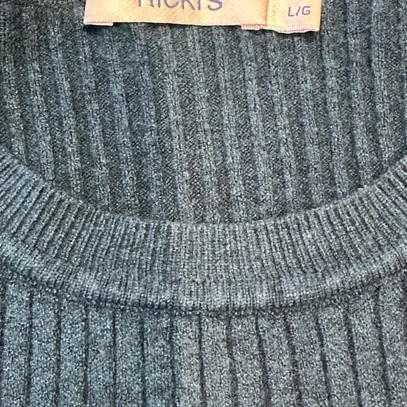 💚Long Sleeve Ribbed Sweater - Picture 5 of 5